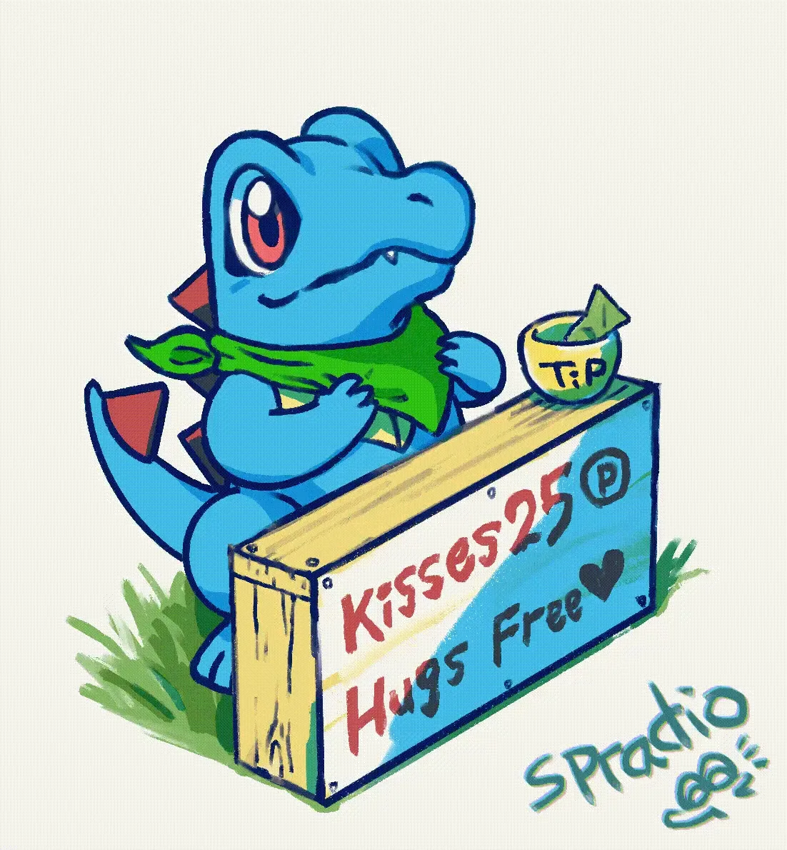 Totodile gif